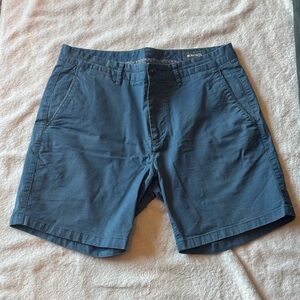 Bonobos Men's Slate Blue Flat Front Shorts